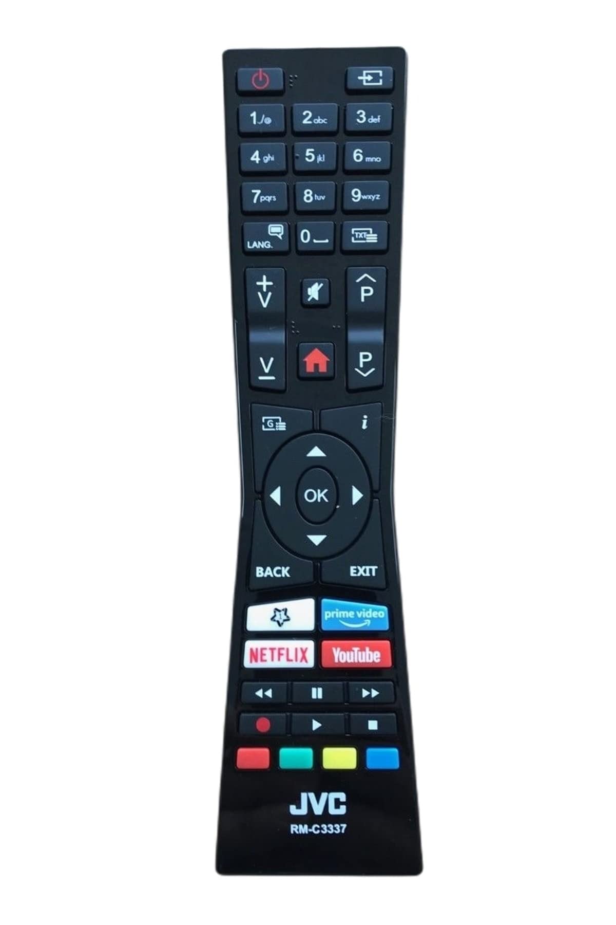 TAYFUN JVC LT-43VU3105T Uyumlu LED Tv Kumandası