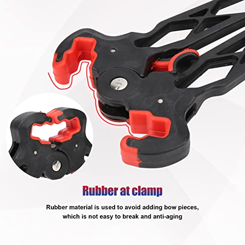 Okçuluk Yay Standı, Katlanır Bileşik Yay Ayakları, Çıkarılabilir Kısa Yay Standı Braketi, 3D Hedefler Avcılık Bileşik Yaylar Destek Rafı