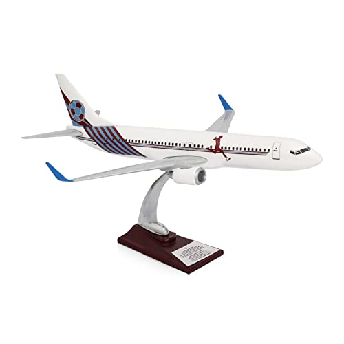 Zek Upp ZekUpp - Maket Uçak Boeing 737-800 1/100 - BORDO MAVİ TARAFTAR, Özel Tasarım Model Uçak (ZU-UCK0077)