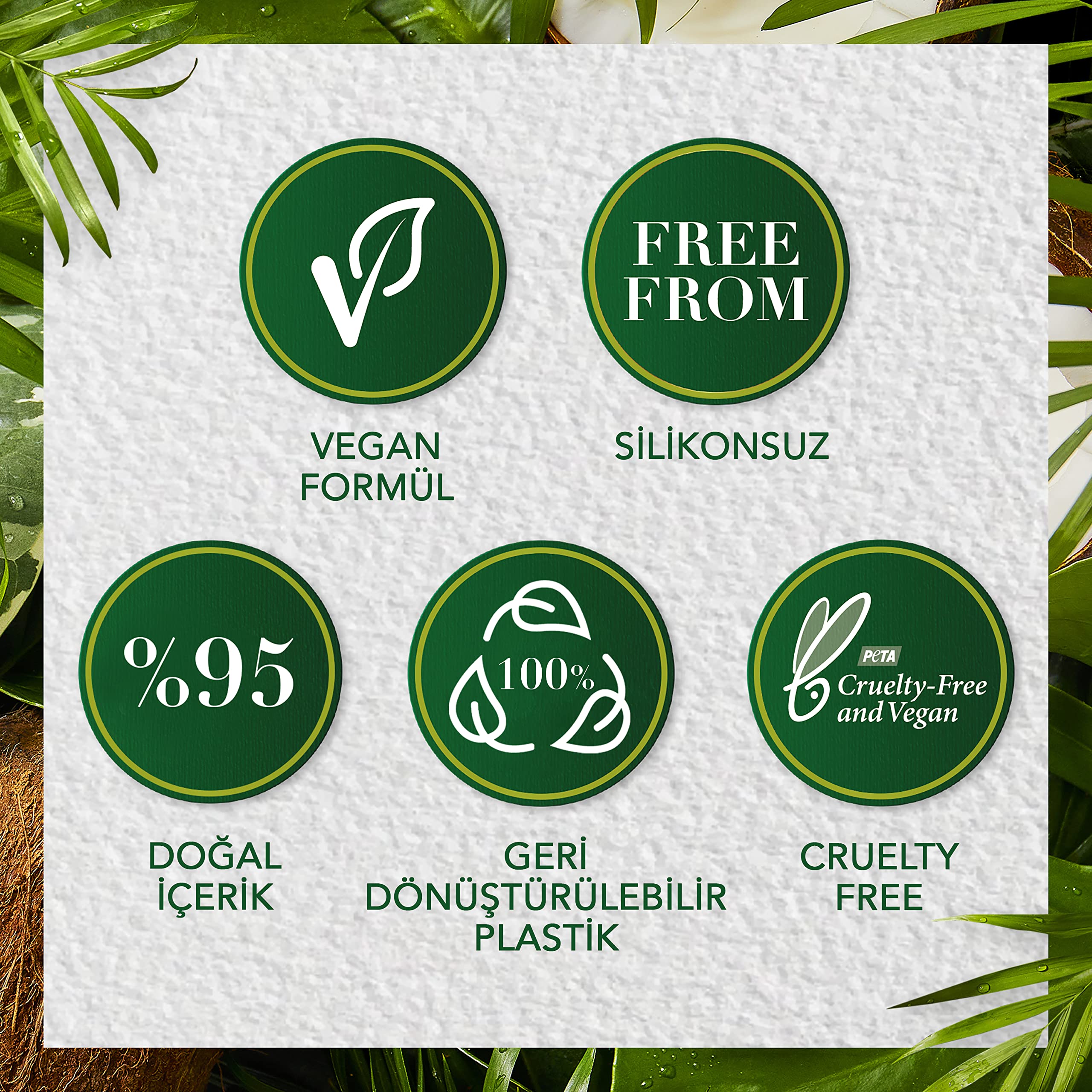 Herbal Essences Nemlendirici Hindistan Cevizi Sütü Saç Bakım Kremi 275 ml
