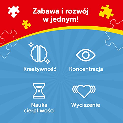 Trefl 18286 Always on time 30 parçalı yapboz PAW Patrol 5 yaşından büyük çocuklar için yüksek kaliteli baskılı, çok renkli, zamanında