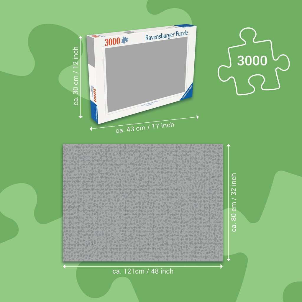 Ravensburger Bulmaca 17117 - Kelebekler ile Dünya Haritası - Yetişkinler ve 14 Yaş ve Üstü Çocuklar için 3000 Parçalı Bulmaca