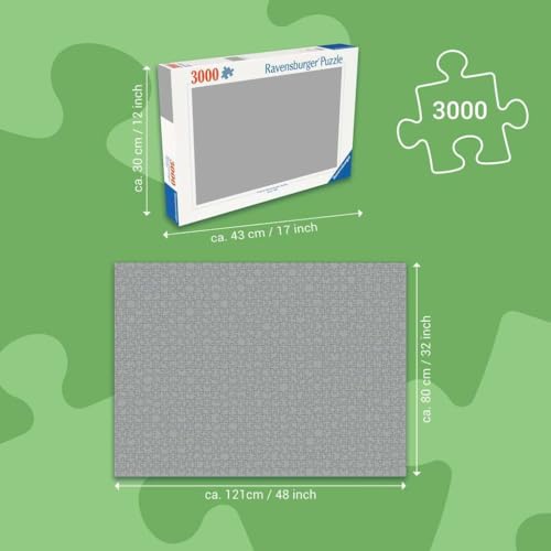 Ravensburger Bulmaca 17117 - Kelebekler ile Dünya Haritası - Yetişkinler ve 14 Yaş ve Üstü Çocuklar için 3000 Parçalı Bulmaca