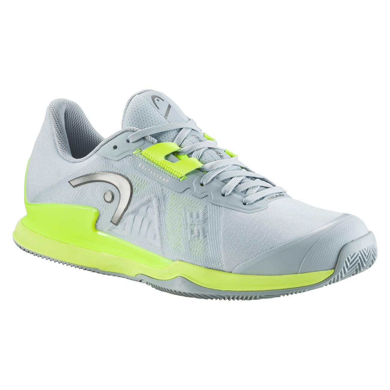 Head Sprint Pro 3.5 Toprak Kort Erkek Tenis Ayakkabı Gri - 40