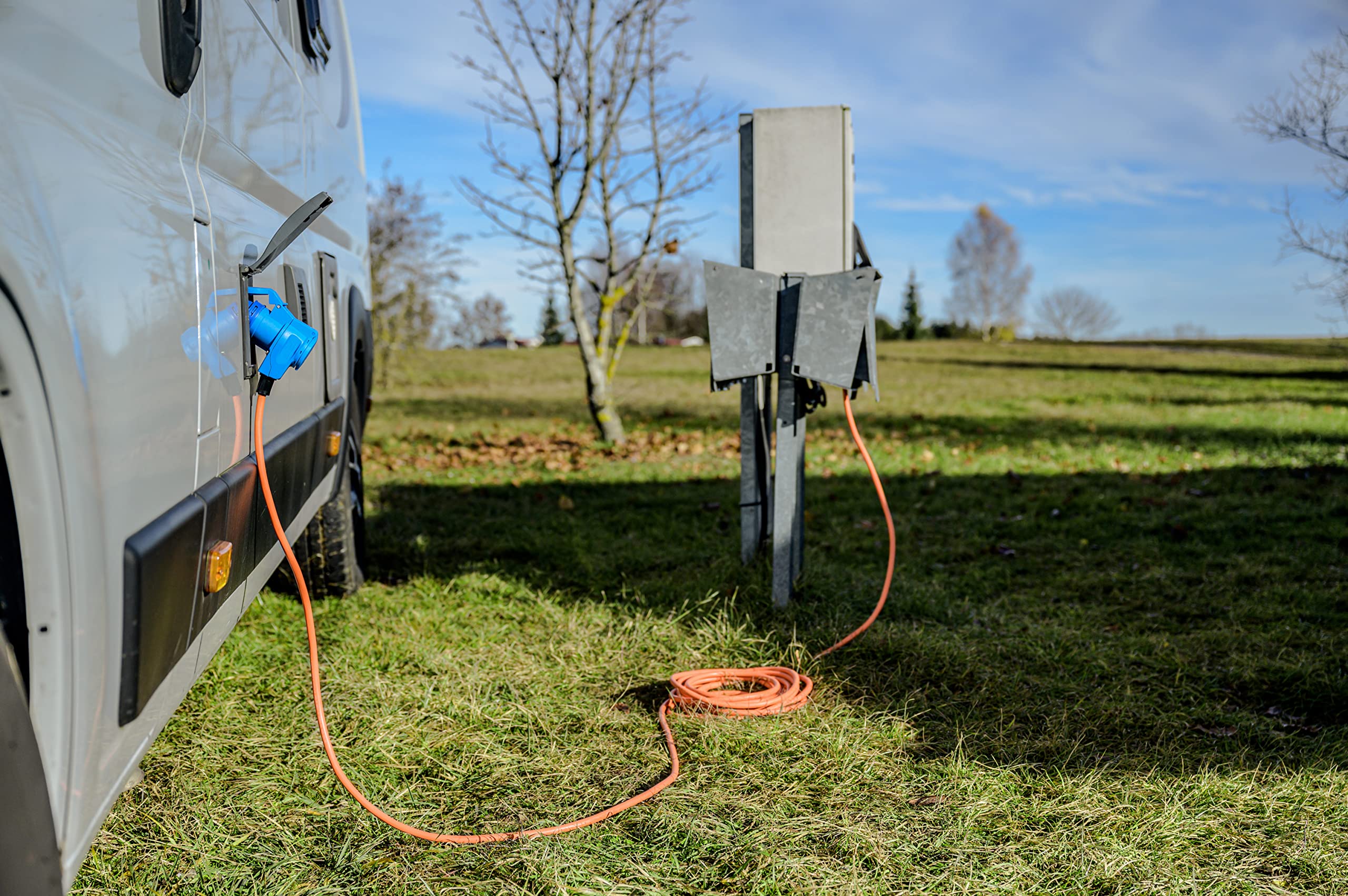 Brennenstuhl Kamp adaptör seti/CEE adaptör kablosu 1,5 m, CEE 230 V uzatma kablosu 3 m, Safe-Box Big