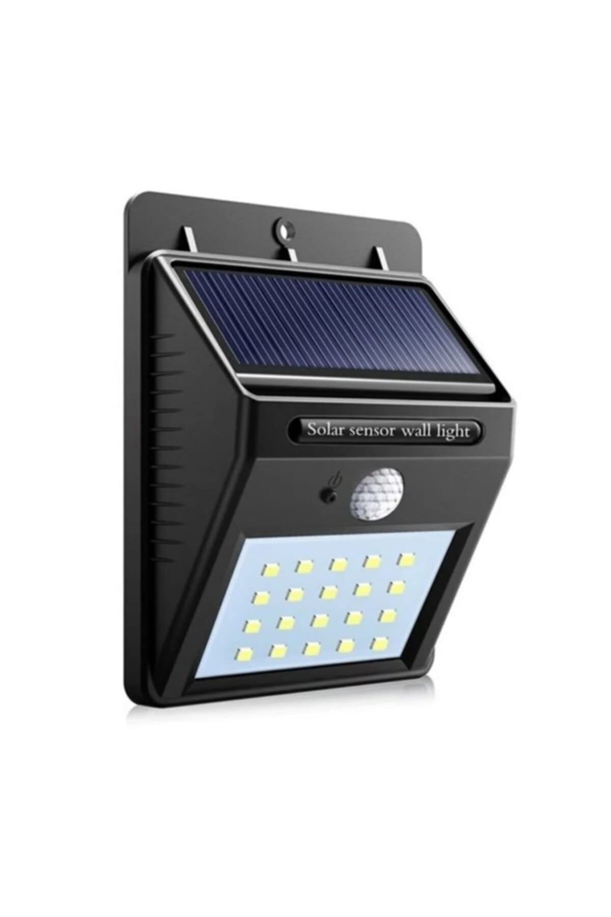Chermik 20 Led'li Güneş Enerjili Hareket Sensörlü Bahçe Lambası