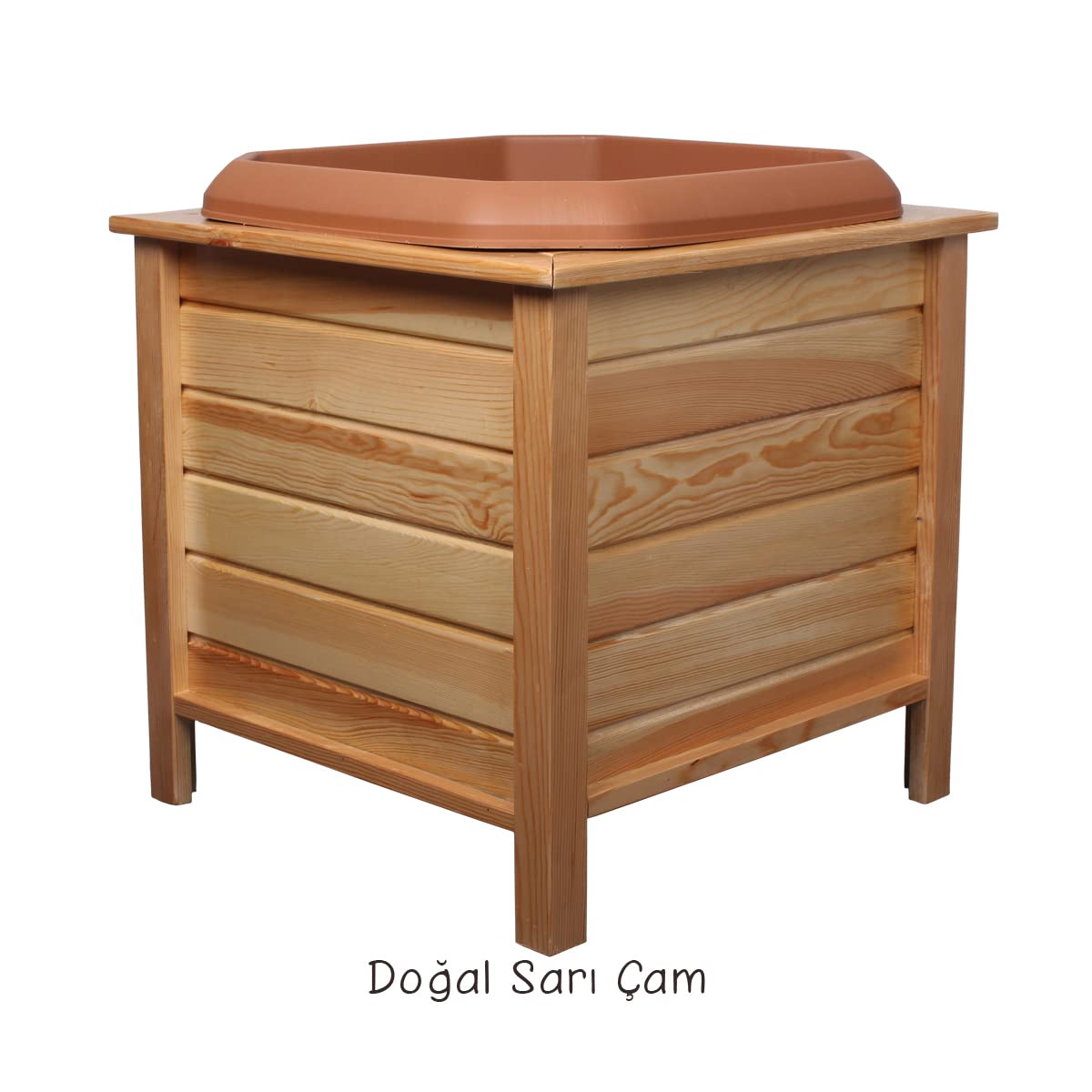 2MM AHŞAP A.Ş. SAKSI DOĞAL 57X57X61