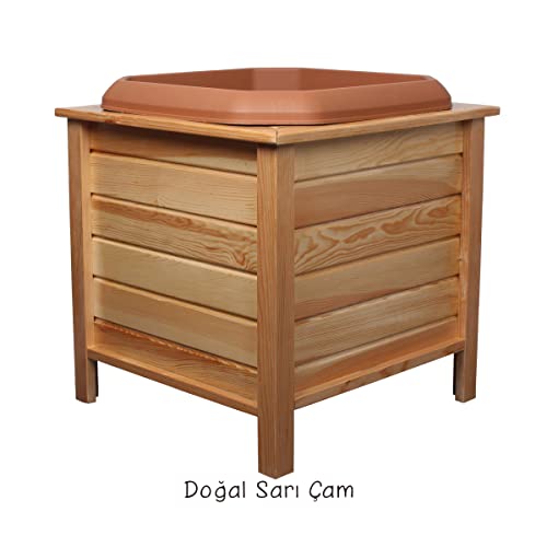 2MM AHŞAP A.Ş. SAKSI DOĞAL 57X57X61