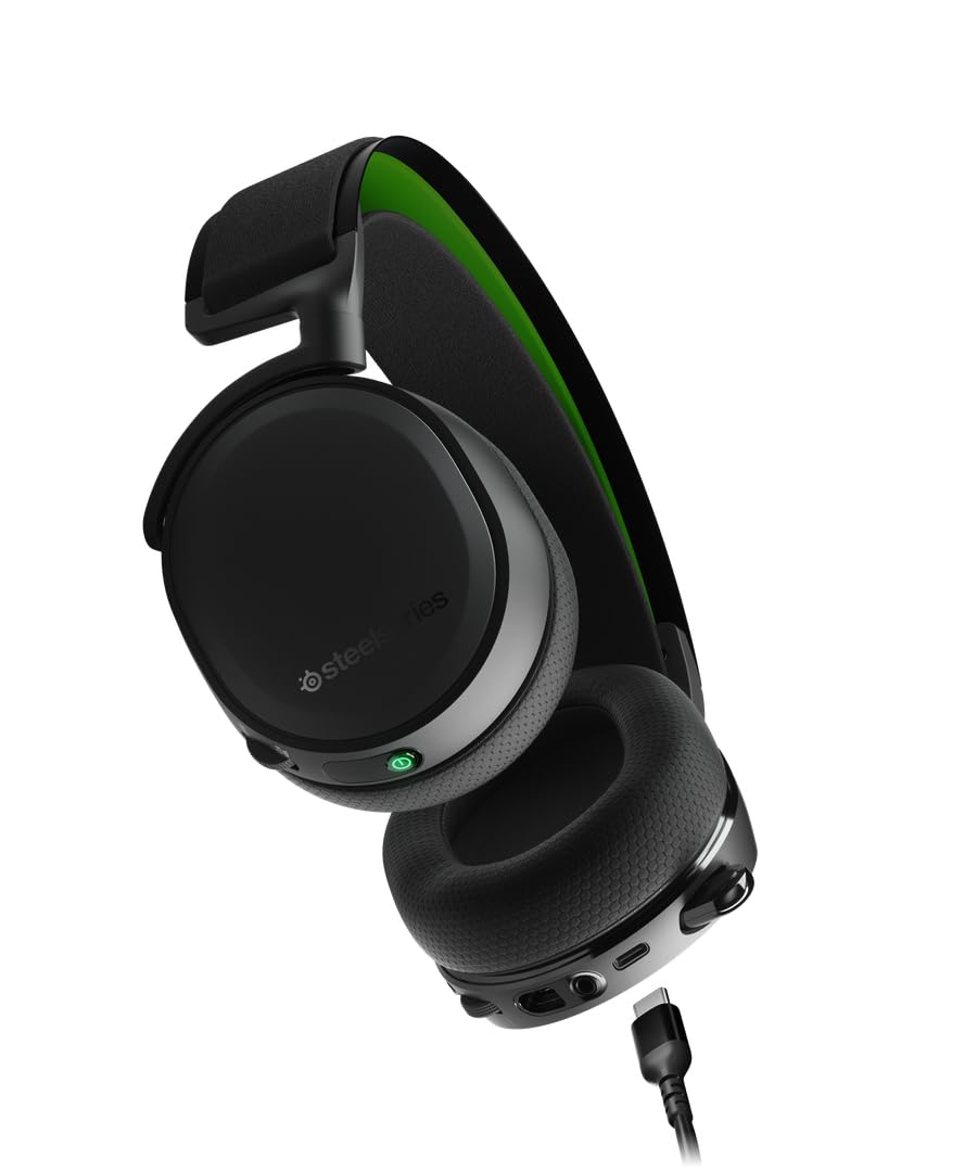 SteelSeries Arctis 7X+ Siyah 2.4 GHz Kablosuz Oyun Kulaklığı Xbox Series X ve Xbox One