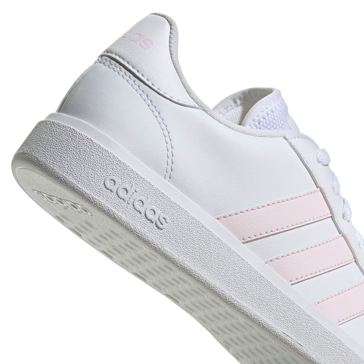 adidas Grand Court Base 2.0 Kadın Spor Ayakkabı, Beyaz, 38 2/3
