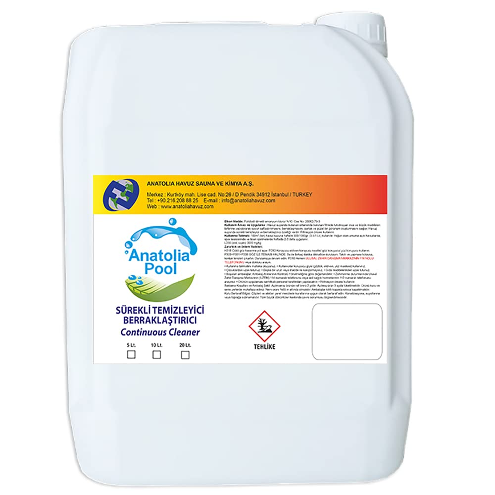 Anatolia Pool Sürekli Temizleyici 5 Lt (Continuous Cleaner)