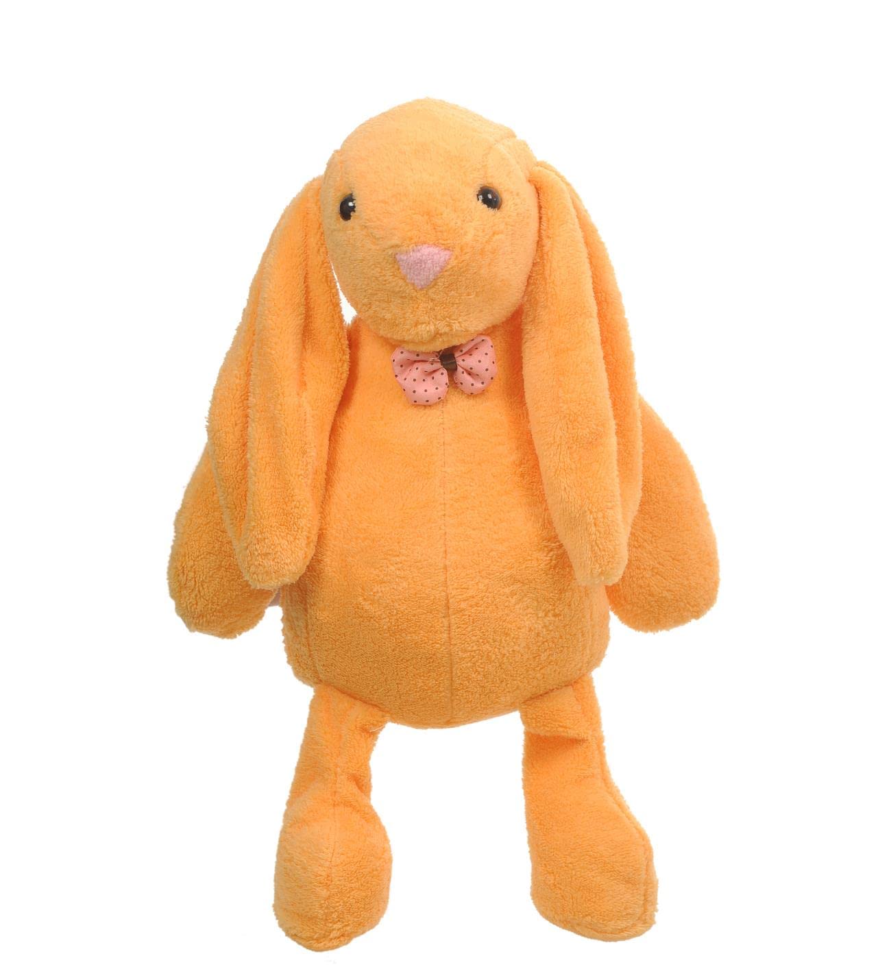 Uyku Arkadaşım Uzun Kulak Bunny Peluş Tavşan 65 cm Turuncu