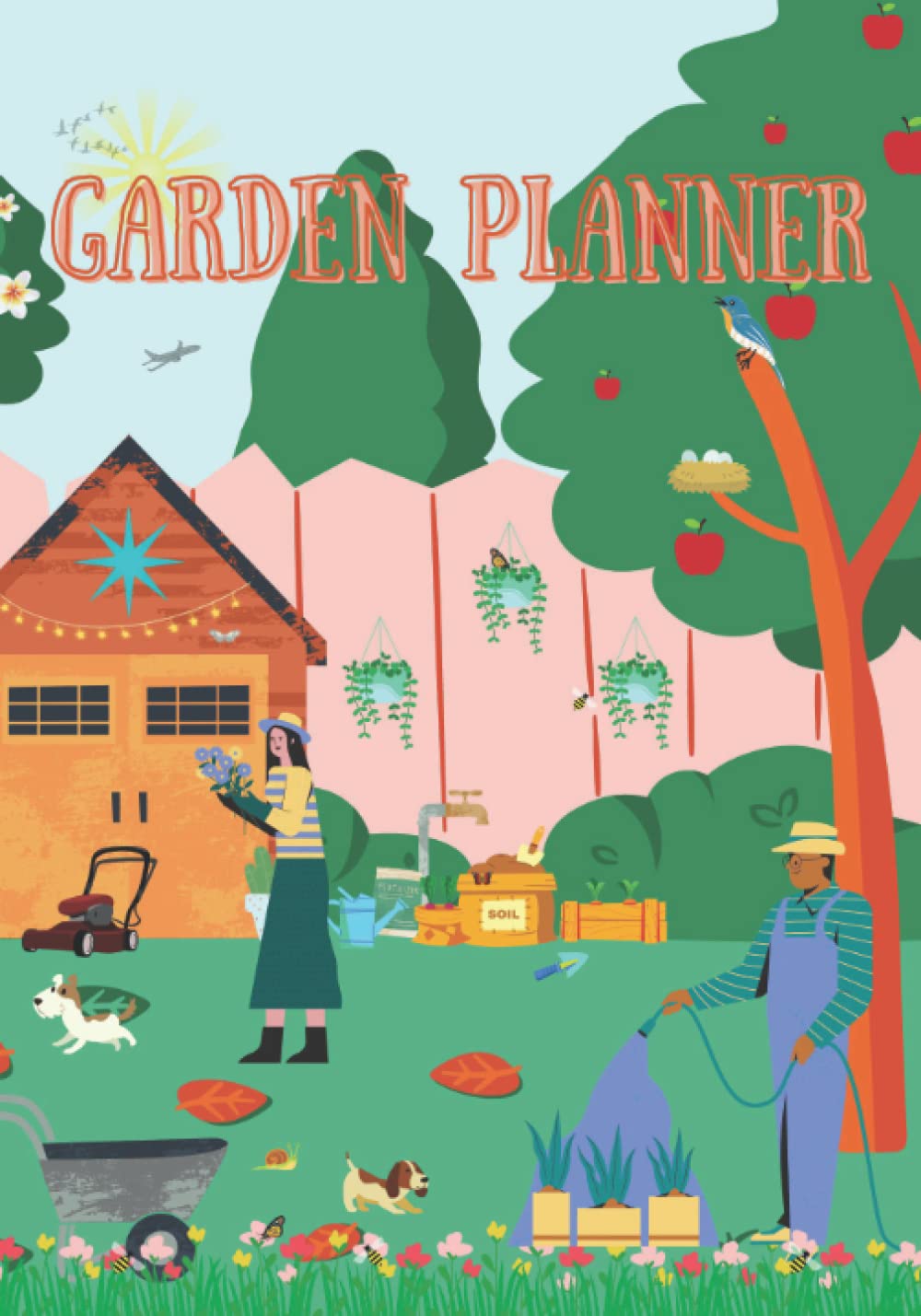 Garden Planner - Scheduler for Seedlings and Transplants -120 pgs.
