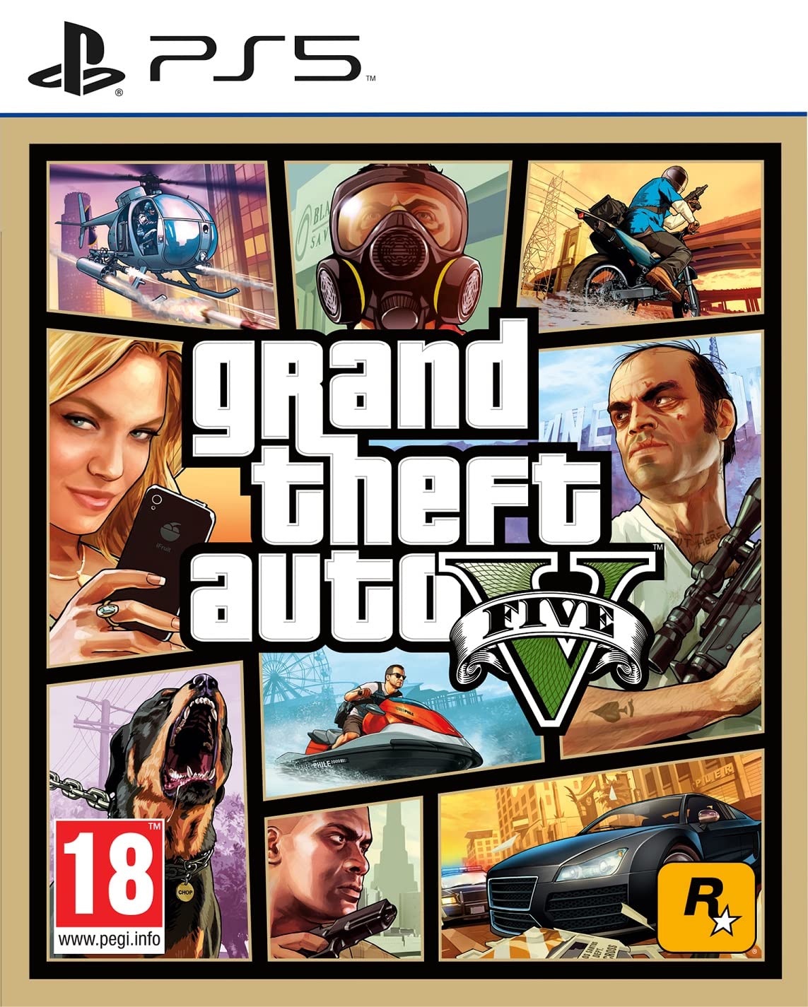GTA 5 - Grand Theft Auto V [uncut Edition] [deutsche Verpackung] für PS5