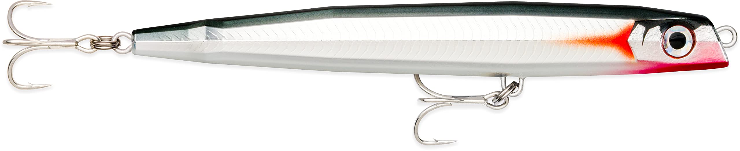 Rapala - Flash-X Dart Plastik Yapı Balıkçılık Yemi - Akan Deniz Yemi - Değişken Yüzme Derinliği - Boyut 14 cm / 42 g - Estonya'da Üretilmiştir - Gümüş