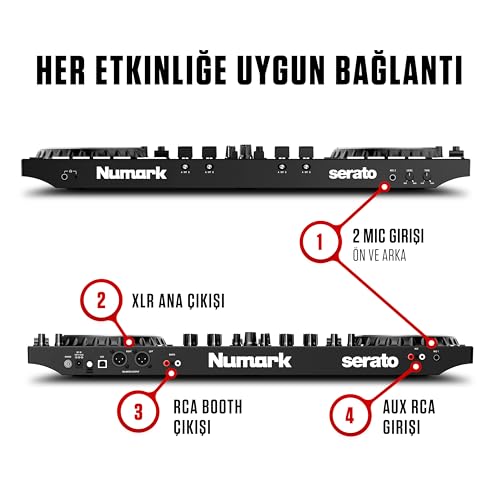 Numark NS4FX - 4 kanallı DJ Kontrolörü