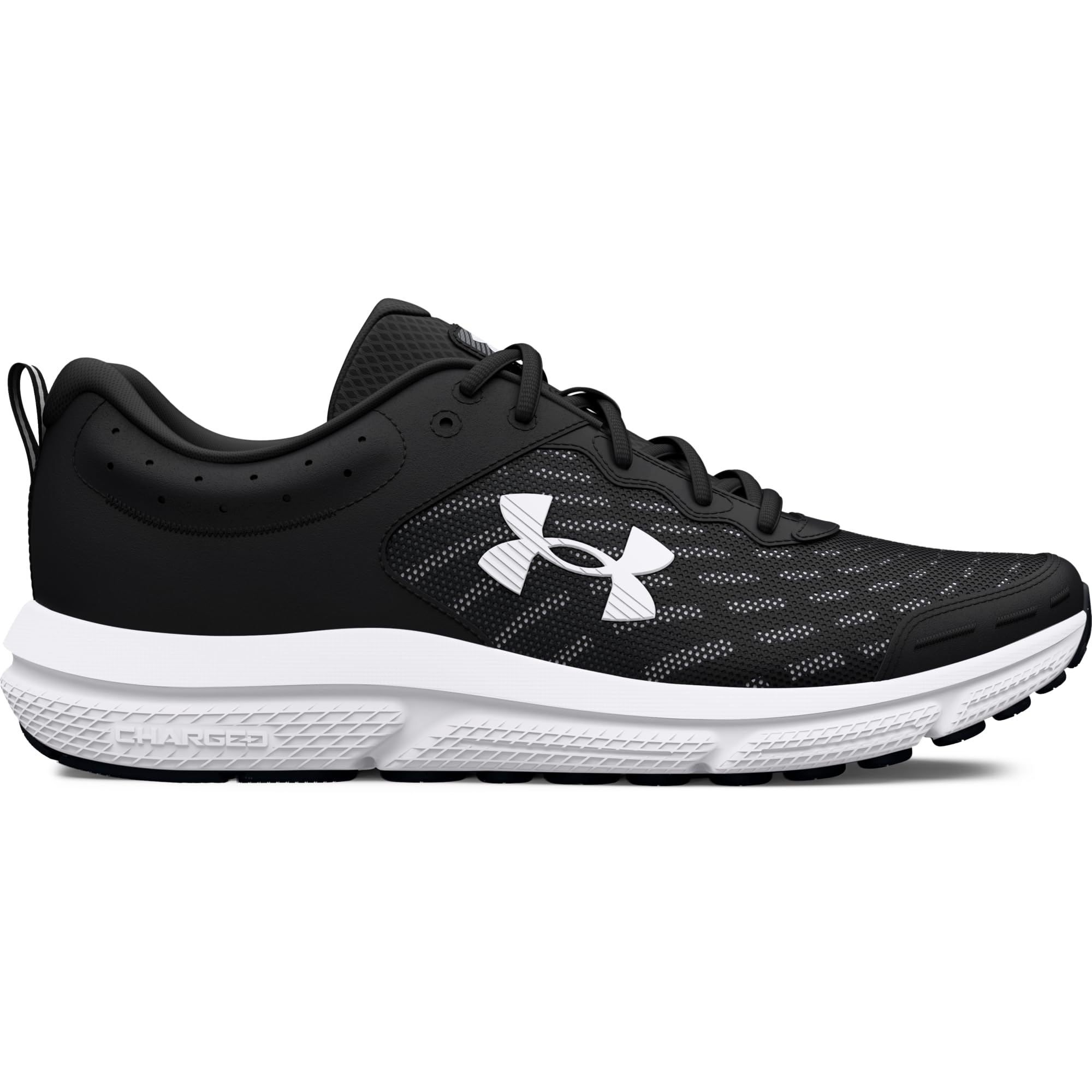 Under Armour-Erkek UA Charged Assert 10 Koşu Ayakkabısı-Siyah-44