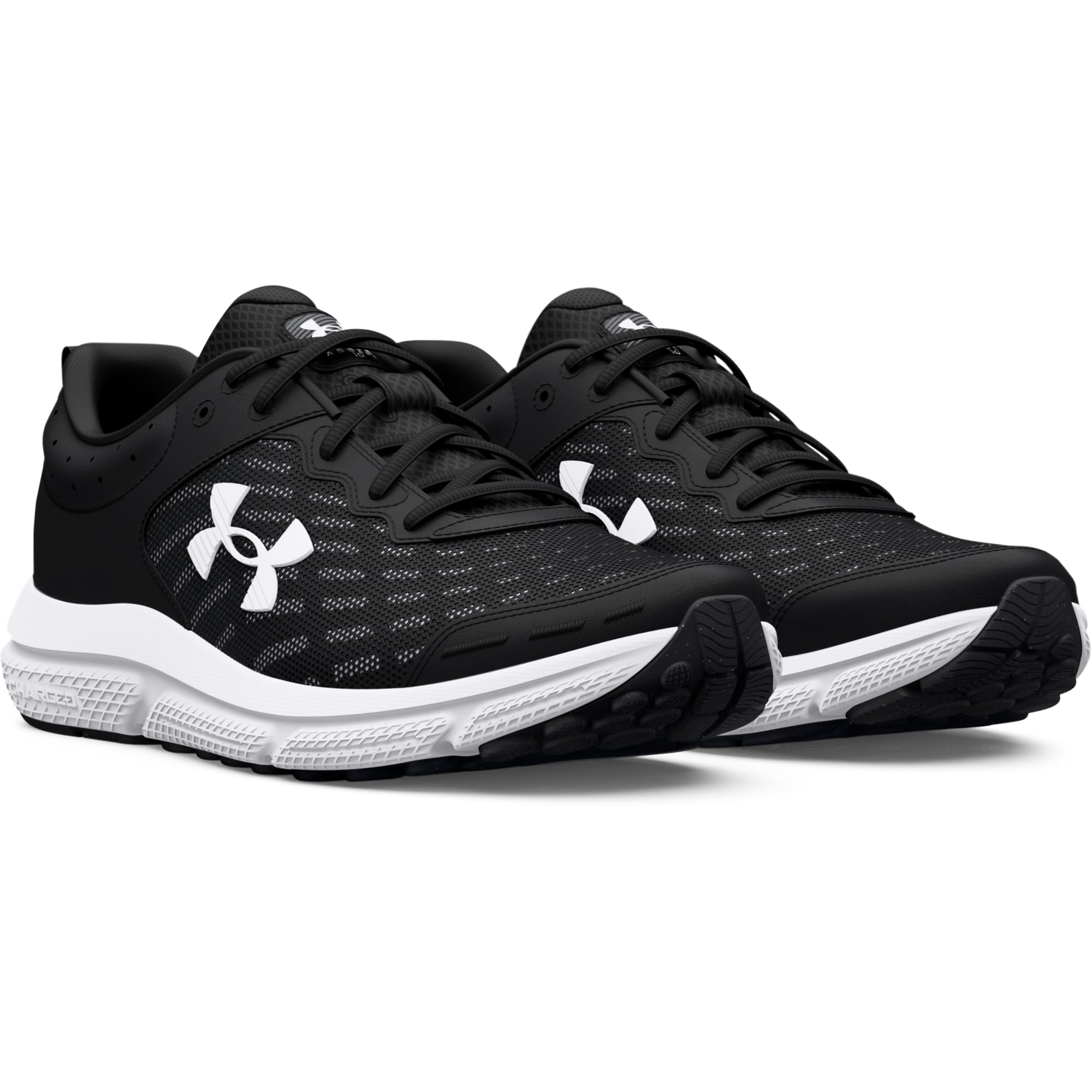 Under Armour-Erkek UA Charged Assert 10 Koşu Ayakkabısı-Siyah-44