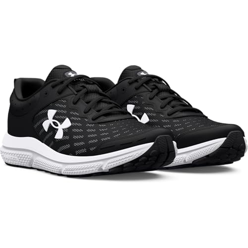Under Armour-Erkek UA Charged Assert 10 Koşu Ayakkabısı-Siyah-44