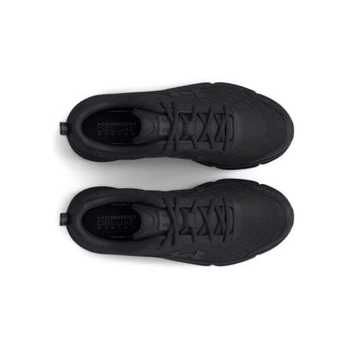 Under Armour UA Charged Assert 10 Erkek Koşu Ayakkabısı, Black / Black / Black, 43 EU