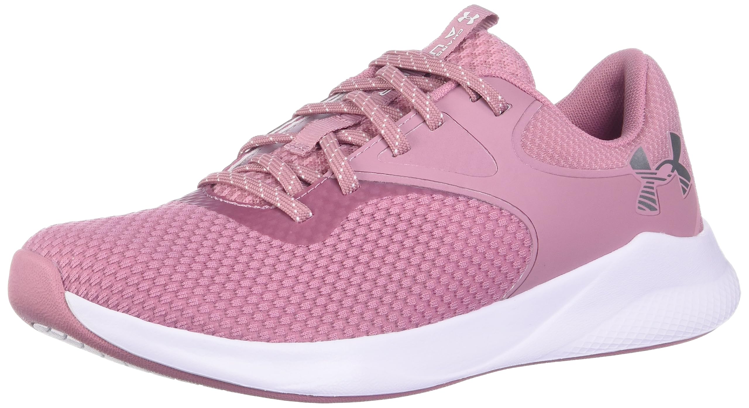 Under Armour UA W Charged Aurora 2 Kadın Spor Ayakkabı, Pink Elixir / Pink Elixir / Metallic Silver, 39 EU