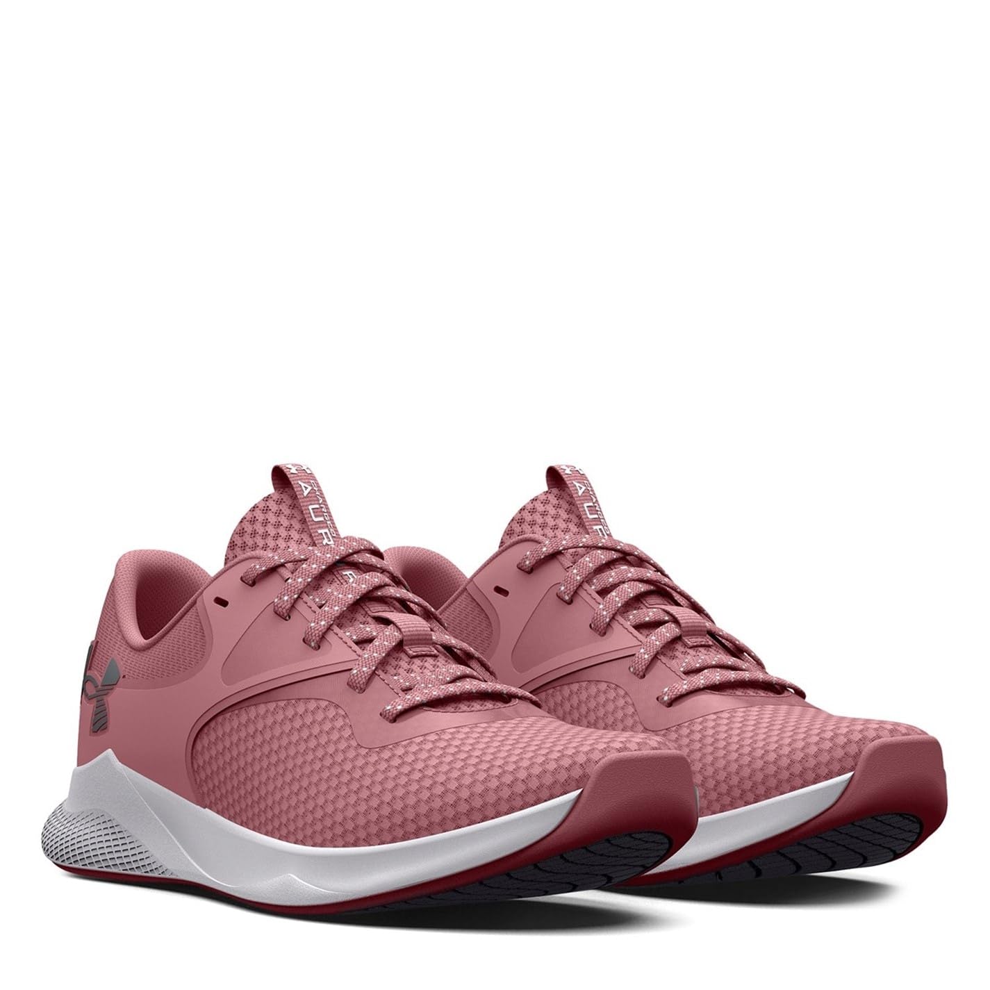 Under Armour UA W Charged Aurora 2 Kadın Spor Ayakkabı, Pink Elixir / Pink Elixir / Metallic Silver, 39 EU
