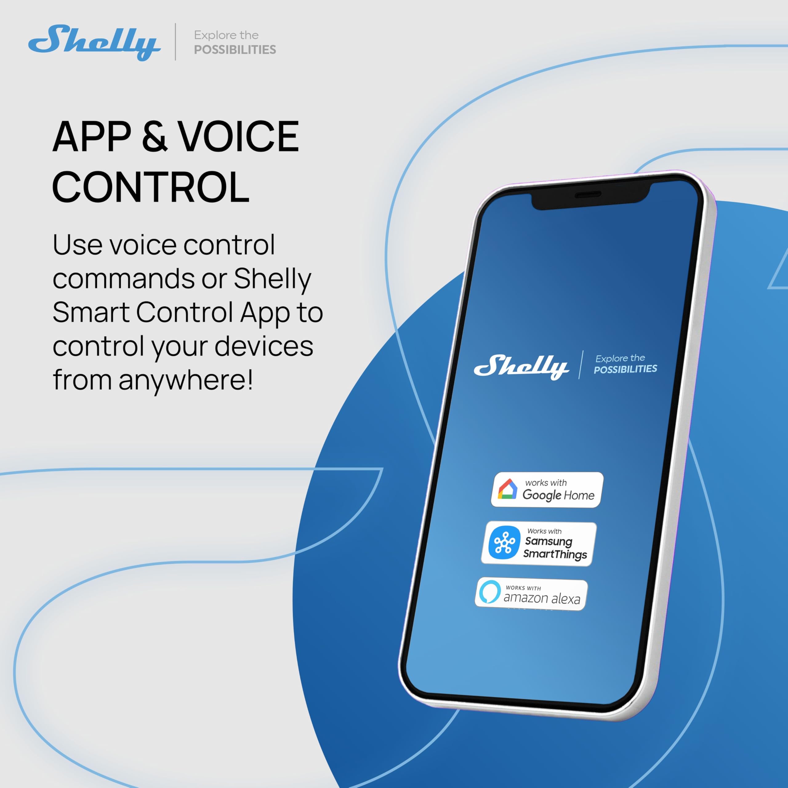 Shelly Plus 2PM | WLAN 2 kanallı akıllı röle şalteri | güç tüketimi ölçümü, ev otomasyonu | Google Home Alexa aksesuarı | iOS Android uygulaması