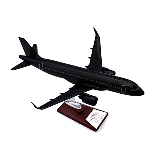 Zek Upp Zekupp Airbus A320, 1/100 THY Siyah Renkli Uçak Maketi (ZU-UCK0112)