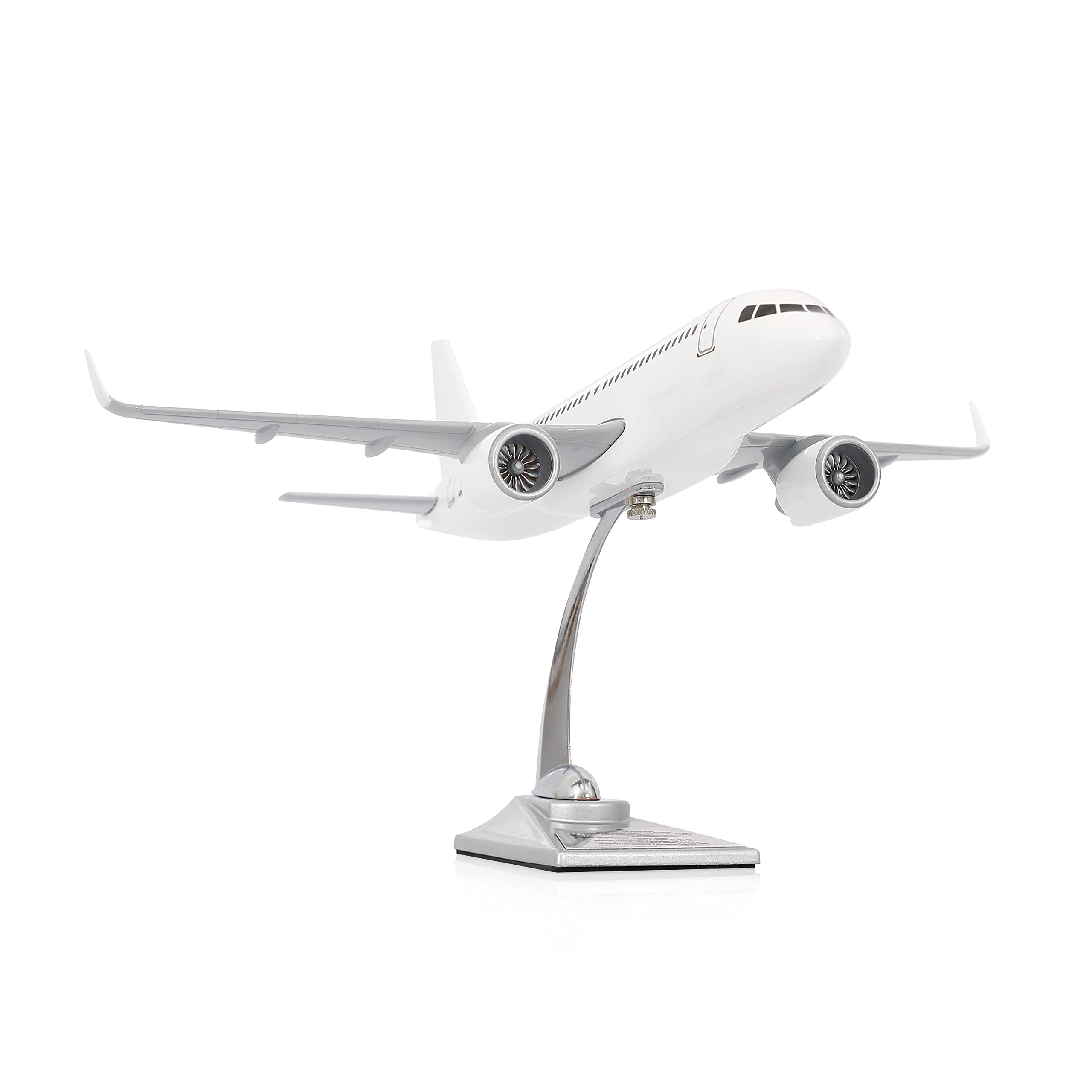 Zek Upp Zekupp Airbus A320 Model Uçak, 1/100 Beyaz Elit Maket Uçak (ZU-UCK0108)