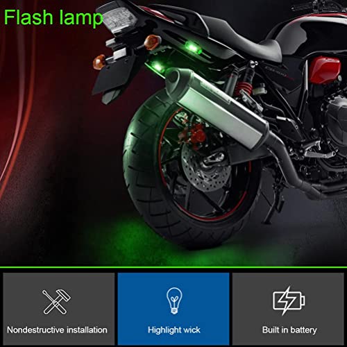 BTOSEP Çarpışma önleyici aydınlatma, dron, flaş, gece uçuşu, uçuş, uçuş, uçuş, uçuş, uçuş, uçuş, çok amaçlı, RC araba motosiklet el feneri, dış mekan bisiklet sporu, uyarı lambası, 7 renk