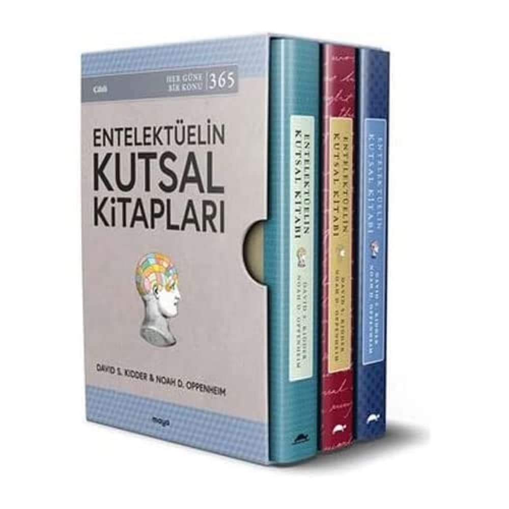 Entelektüelin Kutsal Kitapları Seti - 3 Kitap Kutulu (Ciltli): Her Güne Bir Konu