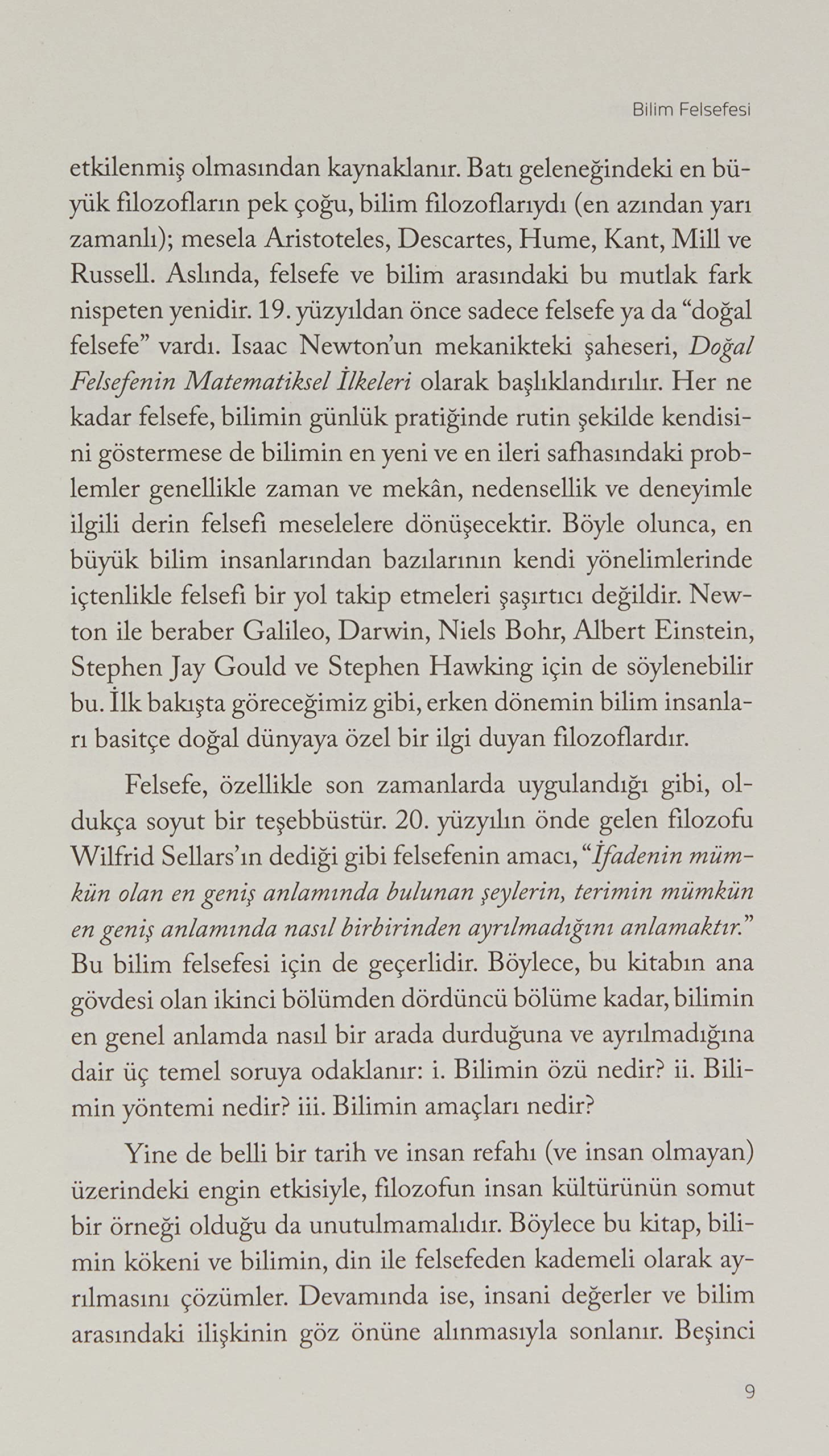 Bilim Felsefesi