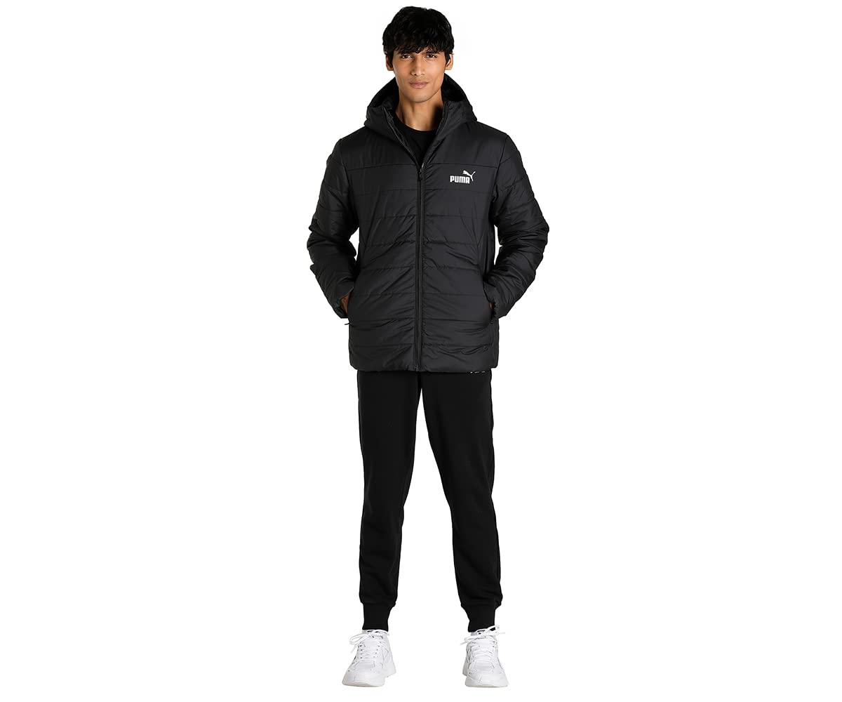 PUMA Erkek/Unisex ESS Padded Jacket-Puma Black Insulated jackets XL