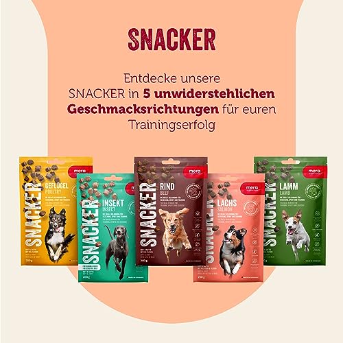 MERA Snacker Sığır Etli Yumuşak Köpek Ödül Maması 200 Gram