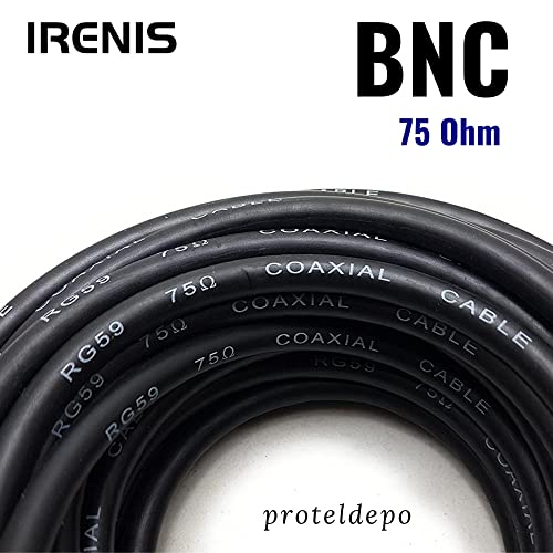 IRENIS BNC Kablo 75 Ohm RG59 Video, Kamera, CCTV 3 Metre