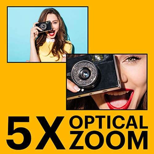 Kodak Friendly Zoom FZ55 Dijital Fotoğraf Makinesi -16MP, 5x Optik Yakınlaştırma, 2.7 inç LCD Ekran (Siyah)