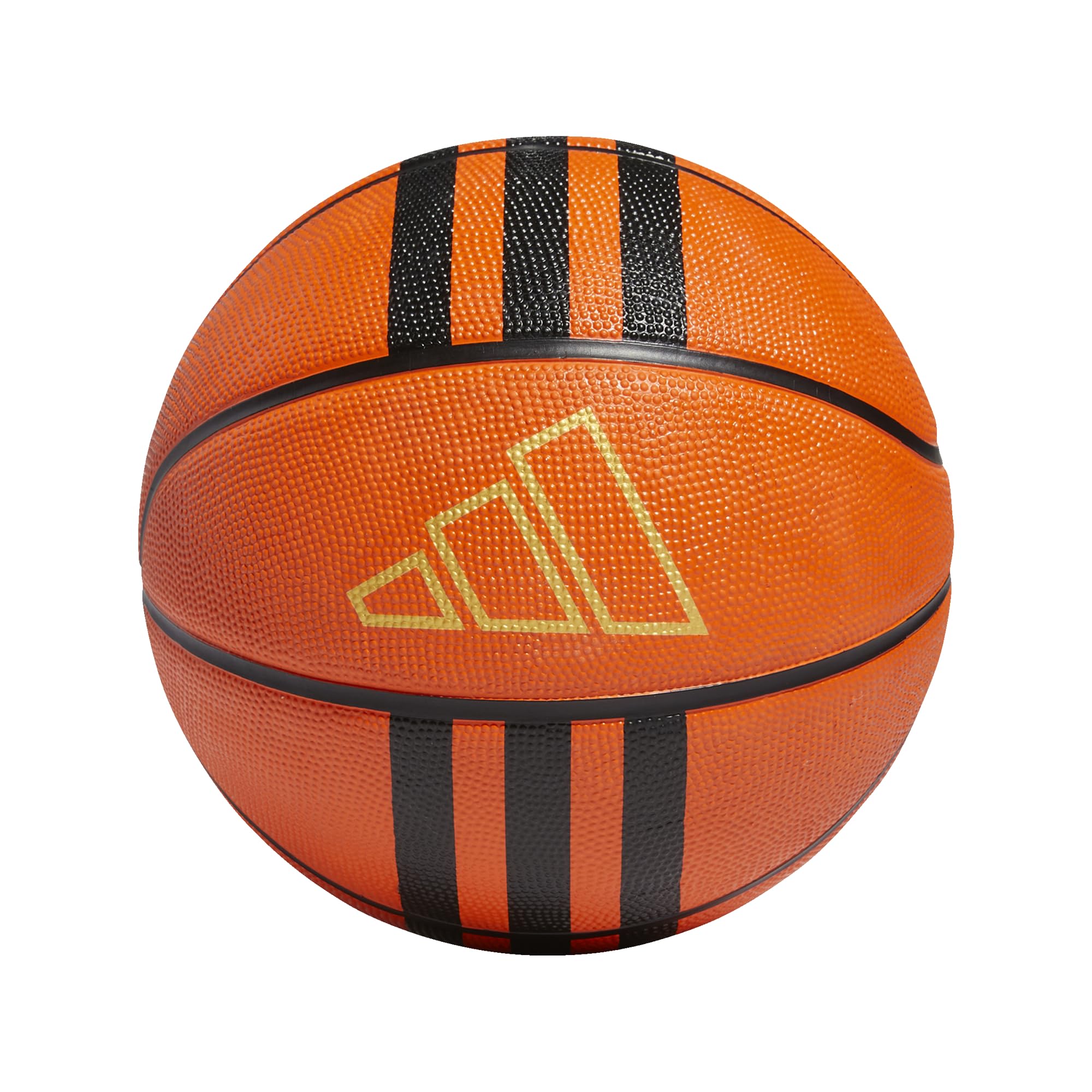 adidas 3 şeritli kauçuk X3 Ball HM4970, üniseks basketbol, turuncu, 6 EU