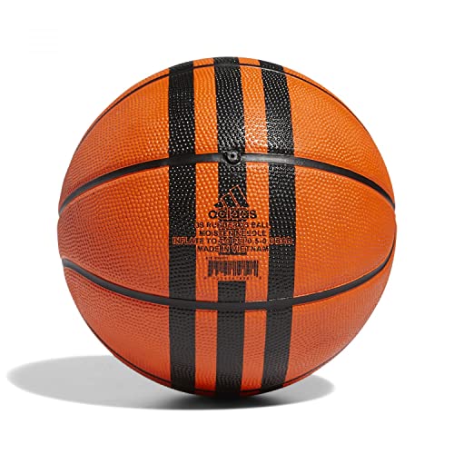 adidas 3 şeritli kauçuk X3 Ball HM4970, üniseks basketbol, turuncu, 6 EU