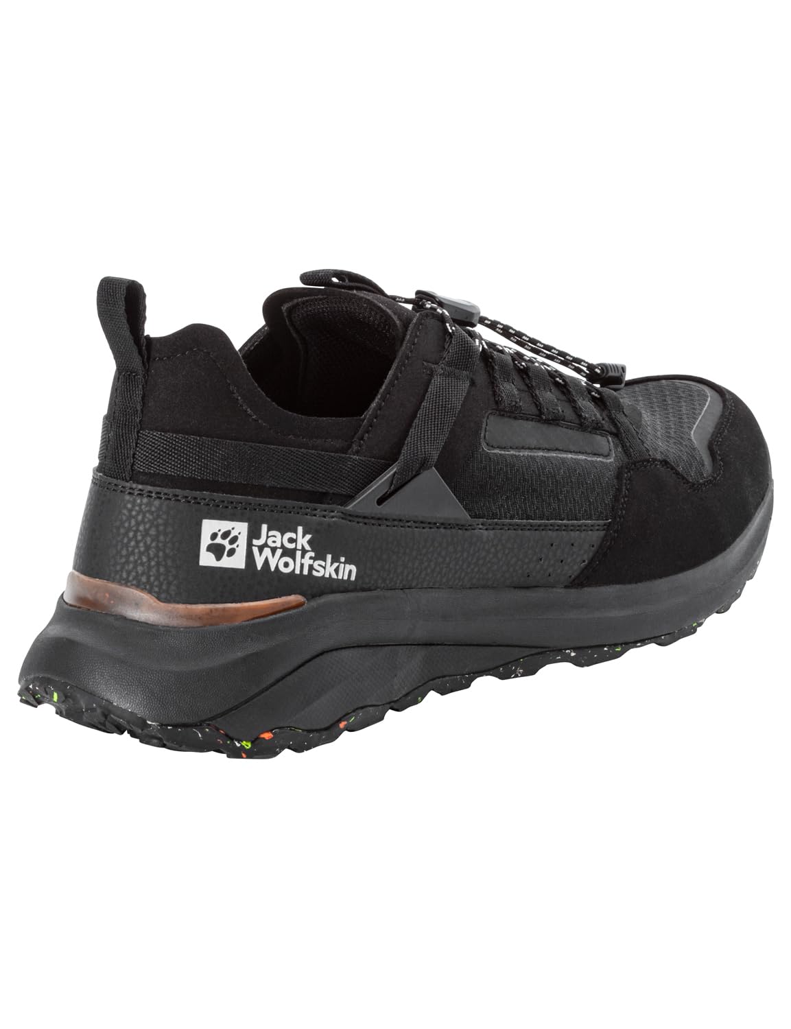 Jack Wolfskin Dromoventure Athletic Low M erkek yürüyüş ayakkabısı, Siyah, 42.5 EU