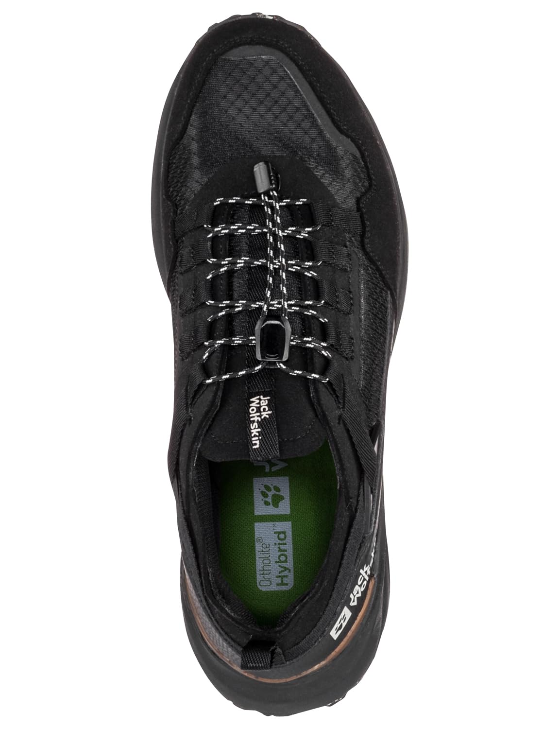 Jack Wolfskin Dromoventure Athletic Low M erkek yürüyüş ayakkabısı, Siyah, 42.5 EU