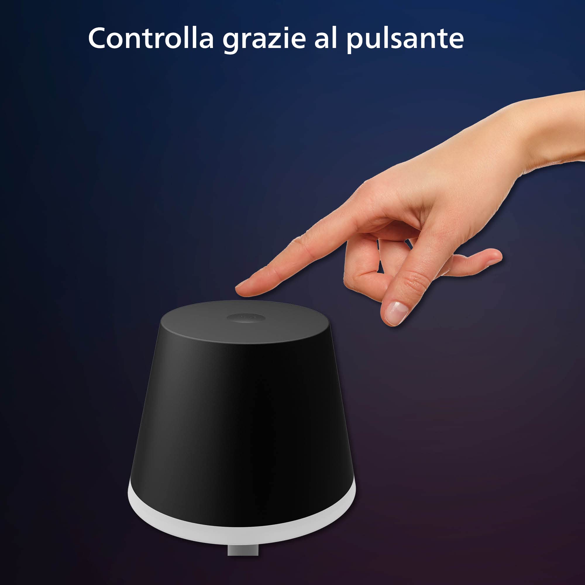Philips Hue GO Belle Taşınabilir Masa Lambası - Siyah