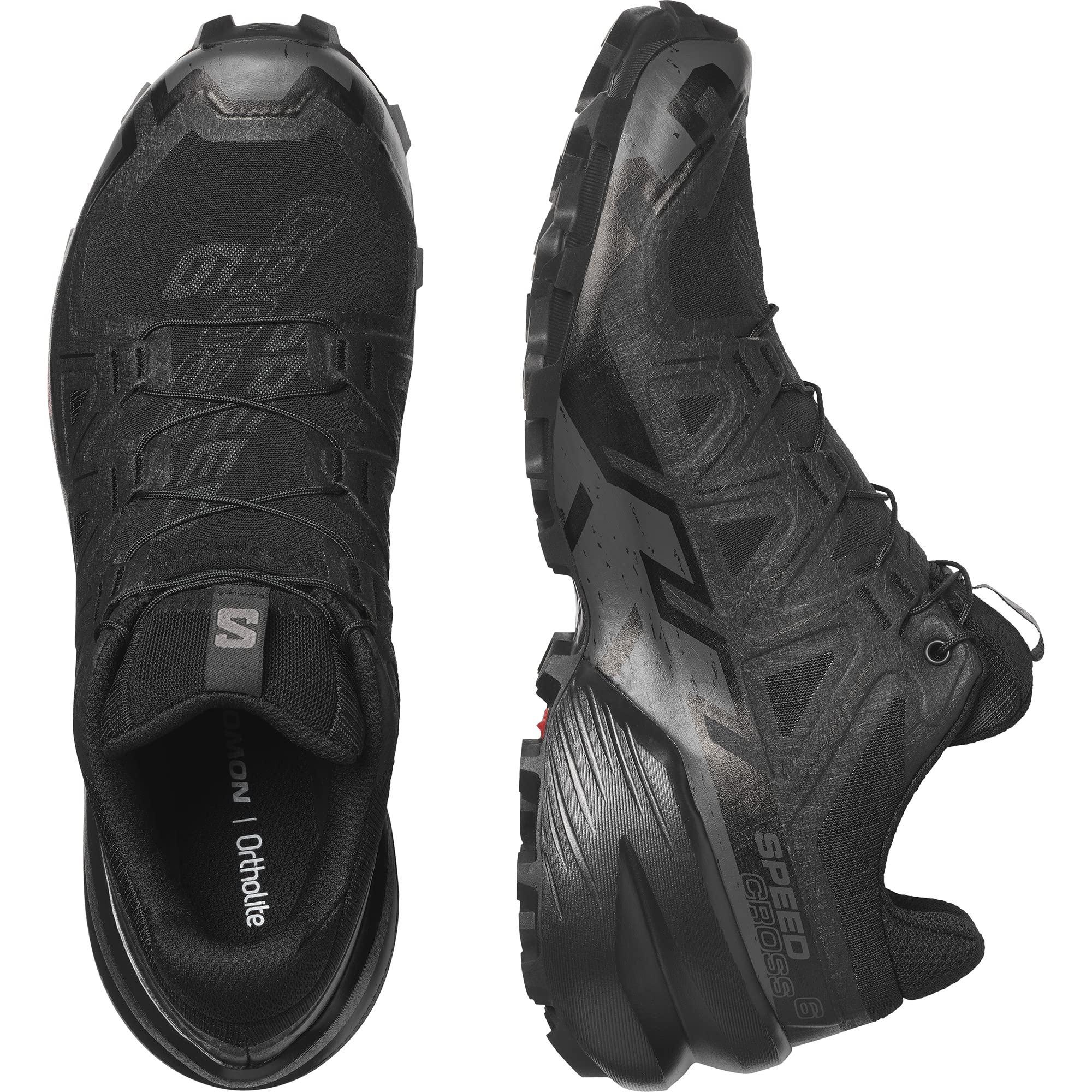 Salomon Speedcross 6 Kadın Outdoor Ayakkabı, Siyah, 37 1/3 EU