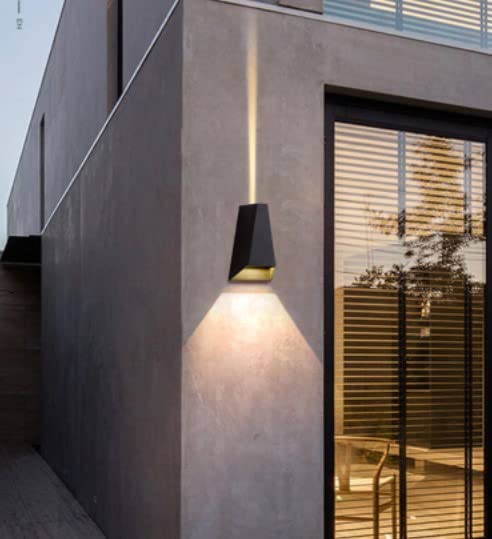 Malta 6W Çift Taraflı LED Aplik – 3200K Sıcak Işık, 220V, 350 Lümen, IP54 Su Geçirmez, 110x175 mm, 100° Işık Açısı