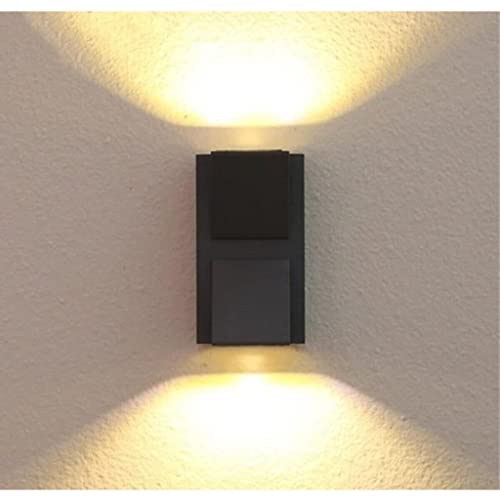 CATA Rodos 7 Watt Modern Duvar Led Aplik 3200k Gün Işığı Çift Yönlü İç ve Dış Mekan Aplik IP44