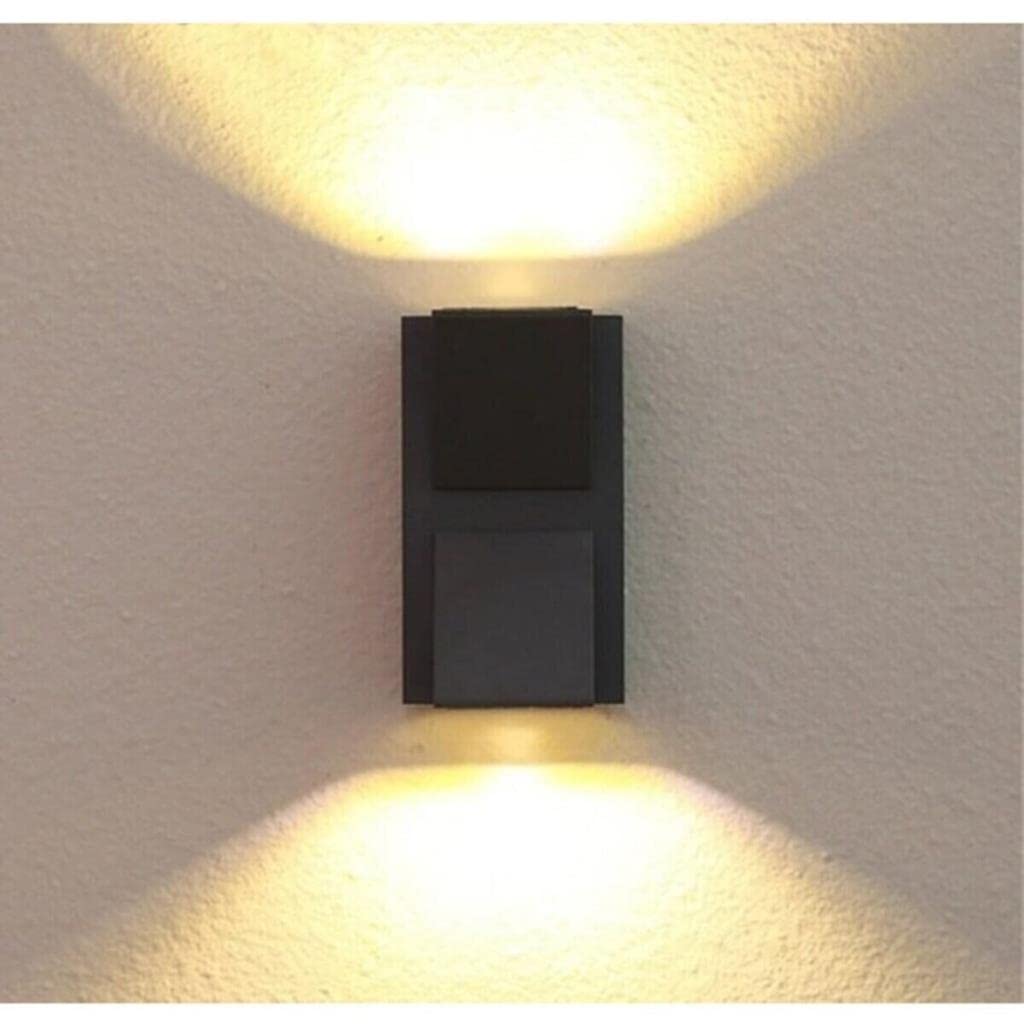 CATA Rodos 7 Watt Modern Duvar Led Aplik 3200k Gün Işığı Çift Yönlü İç ve Dış Mekan Aplik IP44