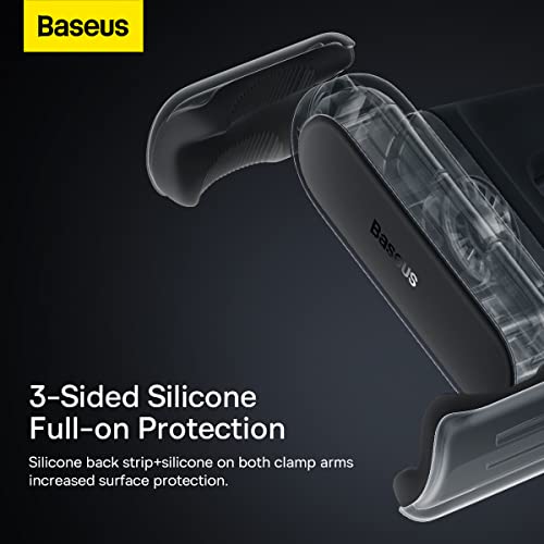 Baseus Air Vent Araç Cep Telefonu Tutacağı, iPhone 14 Pro Max için, Evrensel Akıllı Telefon Sıkma Montajlı GPS Standı 13, 12, 11, Samsung, Huawei, Google Pixel ve Daha Fazlası ile Uyumlu