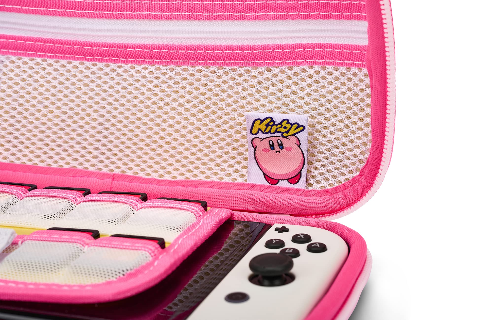 PowerA Nintendo Switch OLED Modeli, Nintendo Switch ve Nintendo Switch Lite için PowerA Koruma Kılıfı - Kirby, Pembe/Mavi