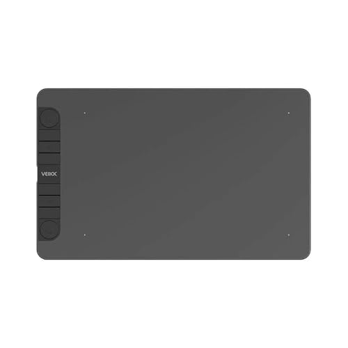 Veikk VK1060Pro 10x6 6 Kısayol,2 Scroll Tuşlu Sağ/Sol El Uyumlu Grafik Tablet+Kalem