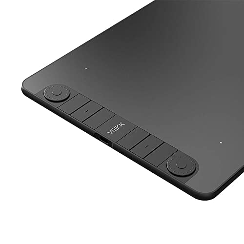 Veikk VK1060Pro 10x6 6 Kısayol,2 Scroll Tuşlu Sağ/Sol El Uyumlu Grafik Tablet+Kalem