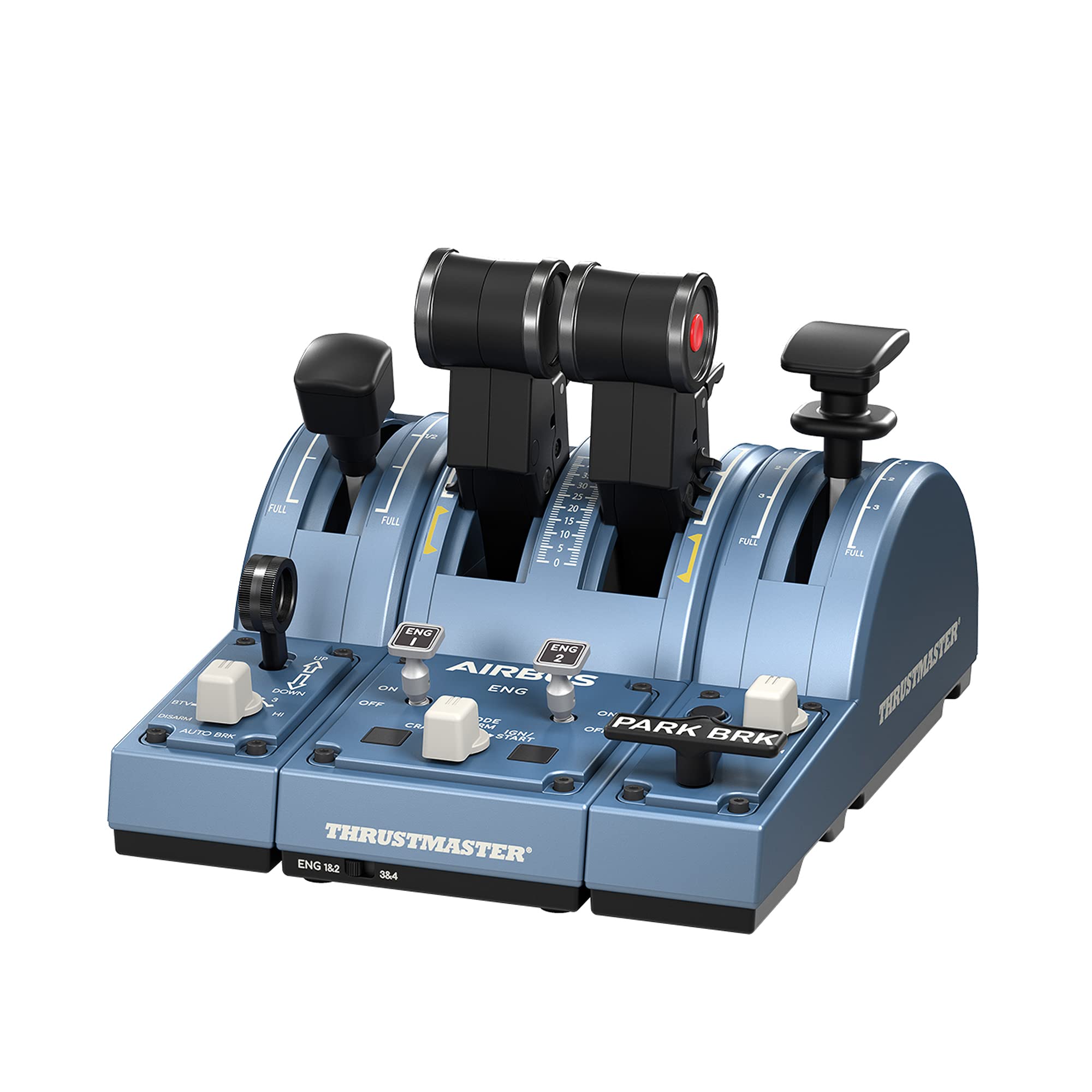Thrustmaster TCA Captain Pack X Airbus Edition – Resmi Airbus Lisanslı Uçuş Simülasyonu Seti – Xbox Series X|S, Xbox One ve PC Uyumlu – Profesyonel Sidestick ve Quadrant Seti